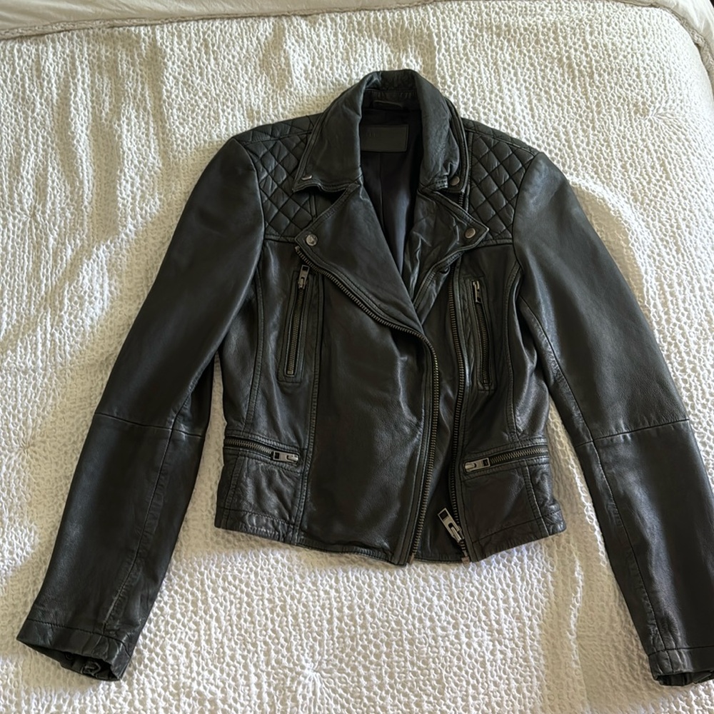 All Saints Leather Jacket